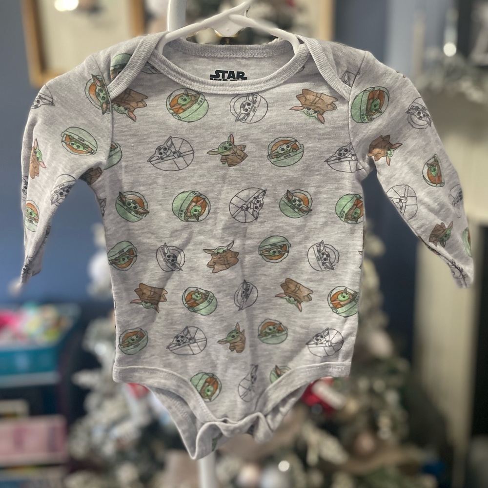 Baby Yoda onesie